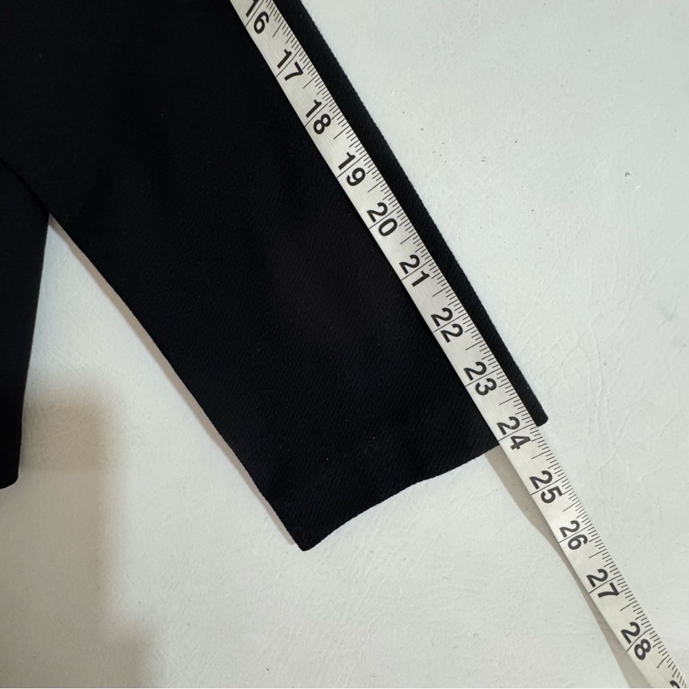 Eileen Fisher Black Blazer Jacket Professional Minimalist Size Small 100% Wool - Picture 6 of 9